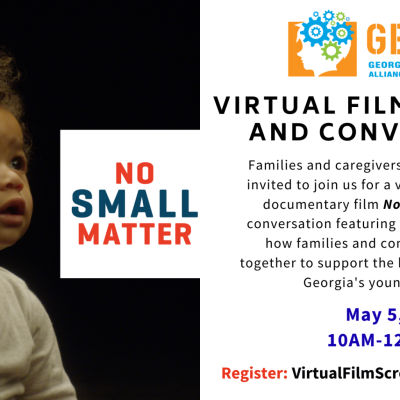 Virtual Film Screening and Conversation:  No Small Matter
