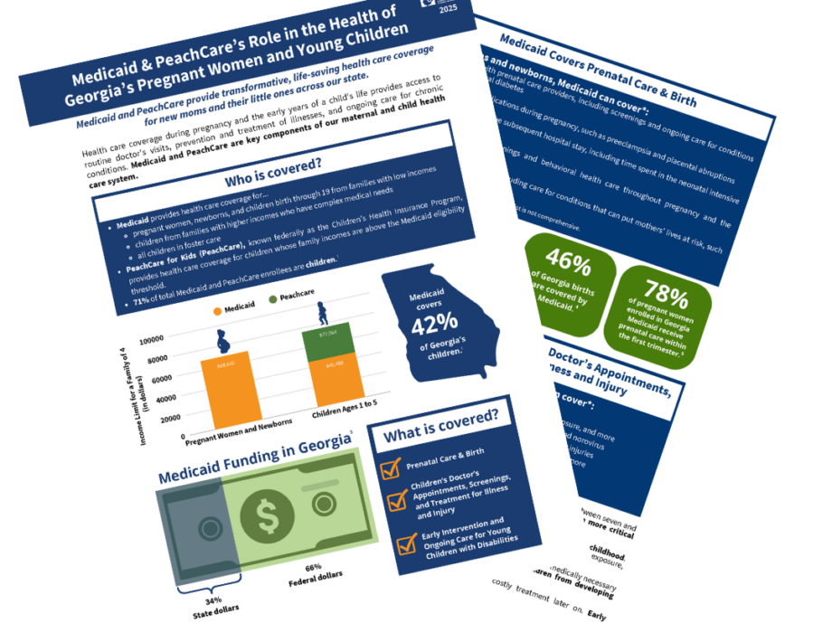 Medicaid & PeachCare’s Role in the Health of Georgia’s Pregnant Women and Young Children